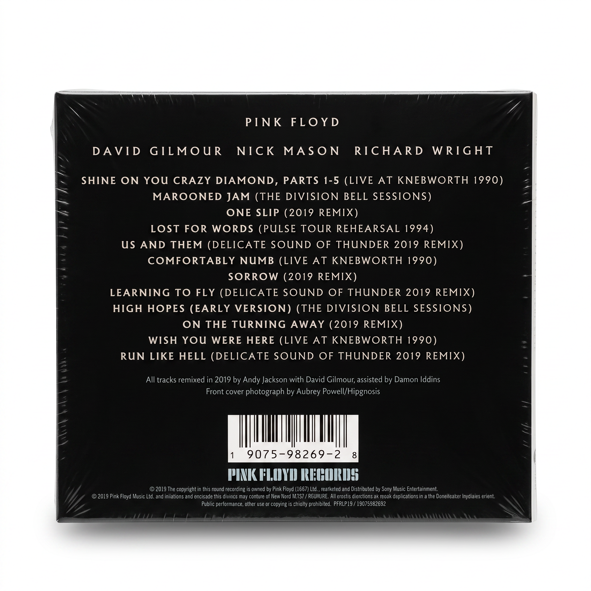 CD Pink Floyd - The Later Years 1987–2019