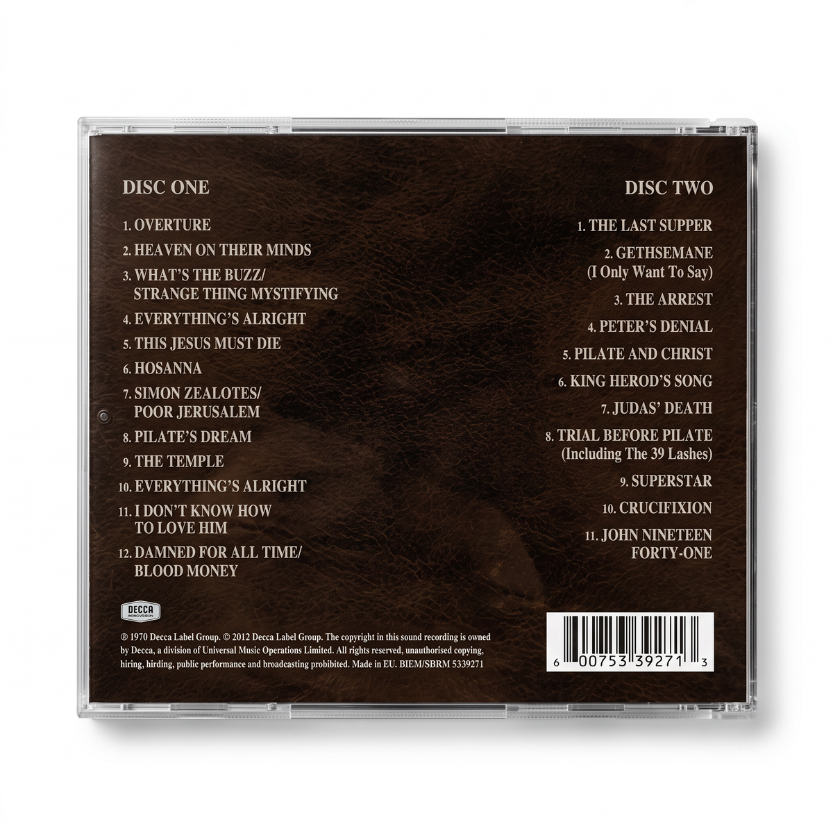 CD Jesus Christ Superstar