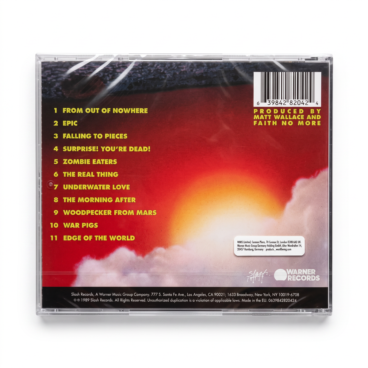 CD Faith No More - The Real Thing