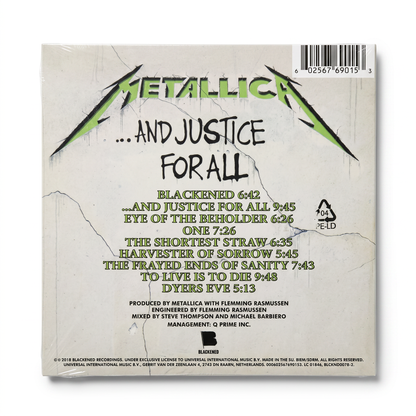 CD Metallica - …And Justice for All