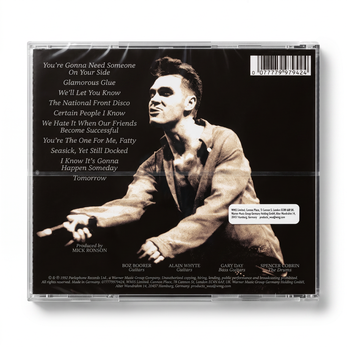 CD Morrissey - Your Arsenal
