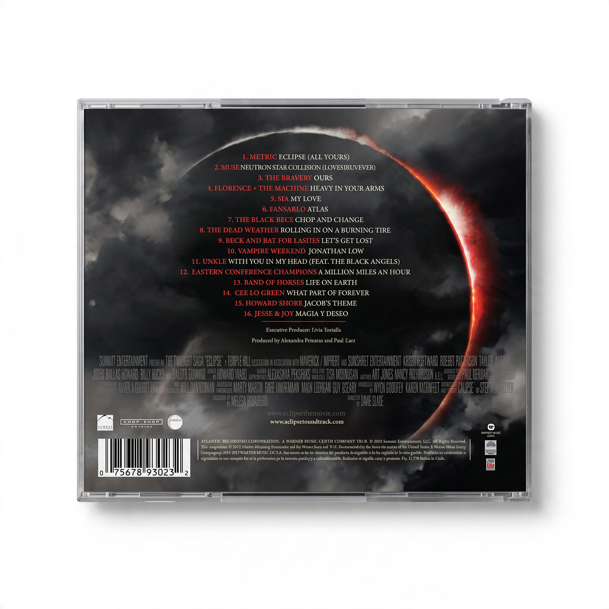 CD La Saga Crepúsculo: Eclipse - Soundtrack