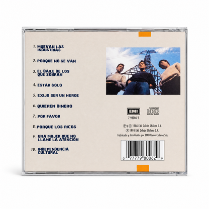 CD Los Prisioneros - Pateando Piedras