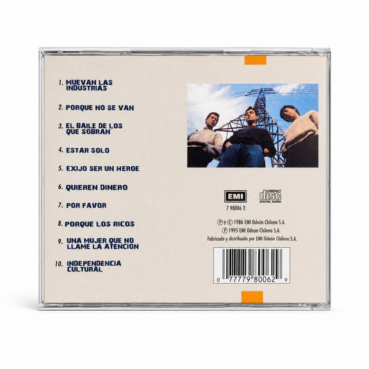 CD Los Prisioneros - Pateando Piedras
