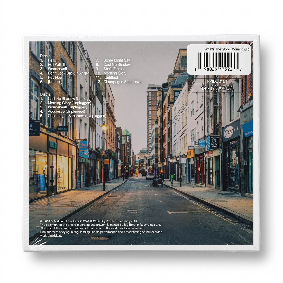 CD Oasis - (What's The Story) Morning Glory? Edición Deluxe 30 Aniversario