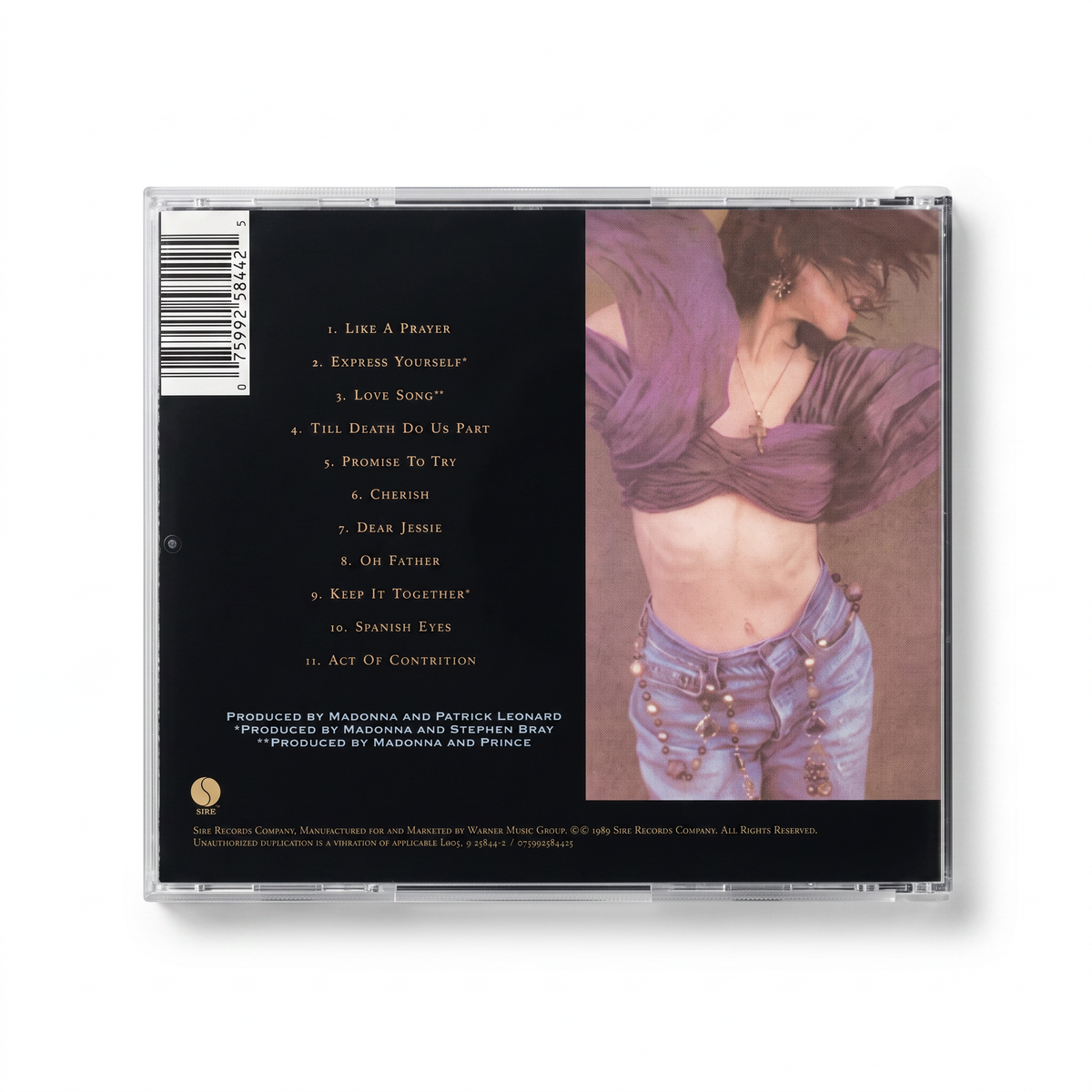 CD Madonna - Like a Prayer