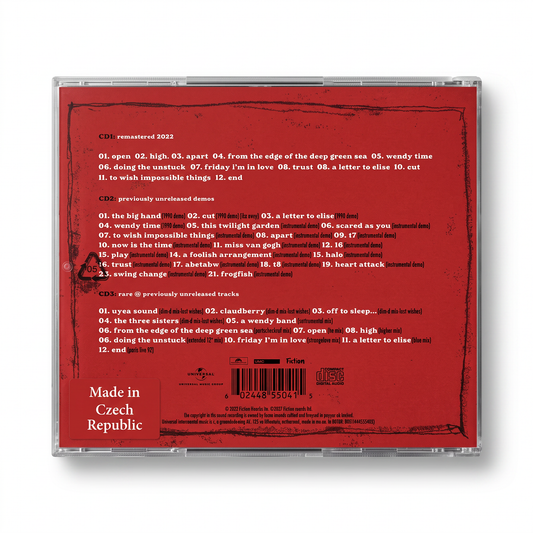 CD The Cure - Wish 30th Anniversary